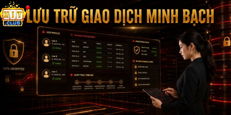 HITCLUB lưu trữ lịch sử giao dịch minh bạch